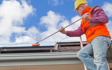 Highwood soft wash roof cleaning